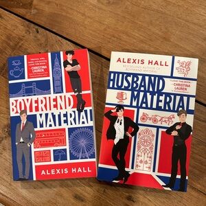 Boyfriend Material and Husband Material Books